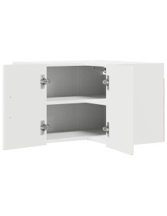 Pensile cucina Bianco Lucido 57 x 57 x 40 cm Legno multistrato