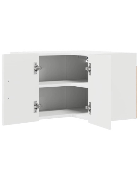 Pensile cucina Bianco Lucido 57 x 57 x 40 cm Legno multistrato