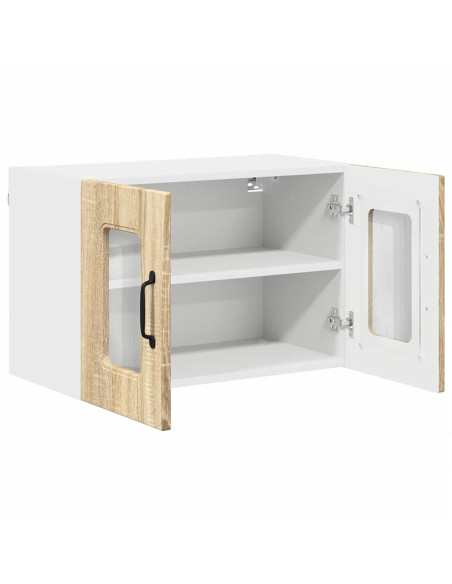 Pensile cucina con porta 2 pcs Rovere Sonoma 60 x 31 x 40 cm