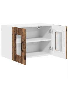 Pensile cucina con porta 2 pcs Legno vecchio 60 x 31 x 40 cm