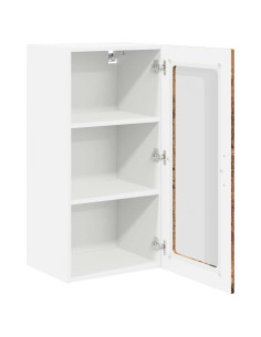 Pensile cucina con porta 2 pcs Legno vecchio 40 x 31 x 80 cm