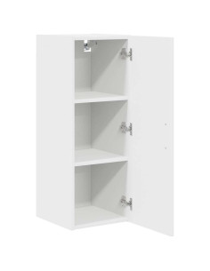 Pensile cucina 2 pcs Bianco 30 x 31 x 80 cm Legno multistrato