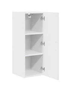 Pensile cucina Bianco Lucido 30 x 31 x 80 cm Legno multistrato