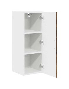 Pensile cucina con porta 2 pcs Rovere fumé 30 x 31 x 80 cm