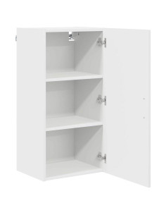 Pensile cucina Bianco Lucido 40 x 31 x 80 cm Legno multistrato