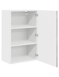 Pensile cucina Grigio cemento 50 x 31 x 80 cm Legno multistrato