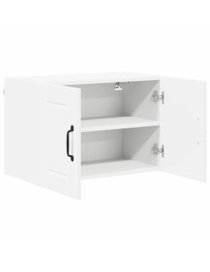 Pensile cucina 2 pcs Bianco 60 x 31 x 40 cm Legno multistrato
