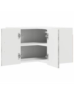 Pensile cucina Grigio cemento 57 x 57 x 40 cm Legno multistrato