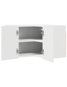 Pensile cucina Bianco Lucido 57 x 57 x 40 cm Legno multistrato