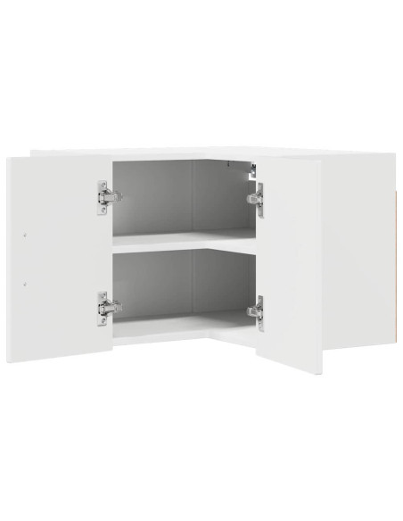 Pensile cucina Bianco Lucido 57 x 57 x 40 cm Legno multistrato