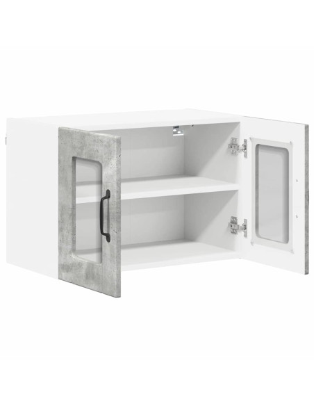 Pensile cucina Grigio cemento 60 x 31 x 40 cm Legno multistrato