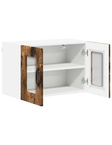 Pensile cucina 2 pcs Rovere fumé 60 x 31 x 40 cm