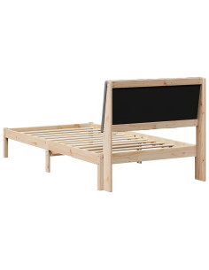 Struttura del letto Marrone 100 x 200 cm Pino massello