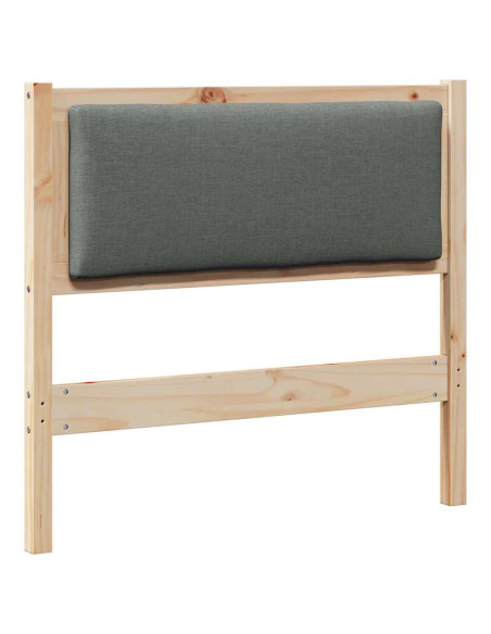 Testiera Altro Marrone 90 cm Legno di pino massello