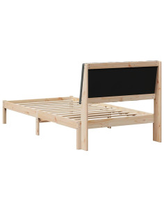 Struttura del letto Marrone 100 x 200 cm Pino massello