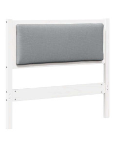 Testiera Altro Bianco 100 cm Legno di pino massello