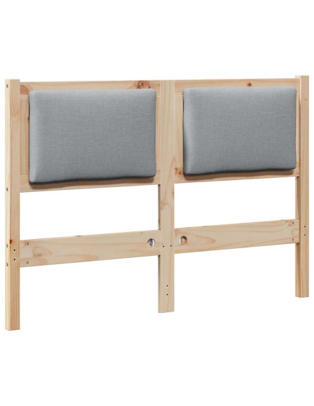 Testiera Altro Marrone 120 cm Legno di pino massello