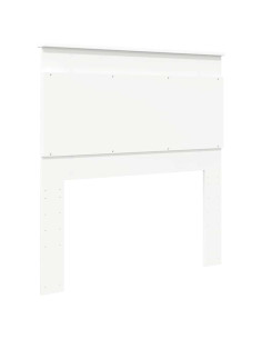 Testiera con testiera Bianco 75 cm Legno multistrato