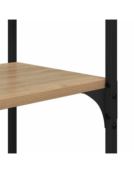 Libreria rovere artigianale 100 x 32 x 170 cm Legno multistrato