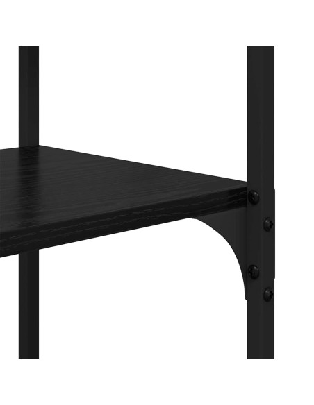 Libreria Rovere nero 100 x 32 x 170 cm Legno multistrato