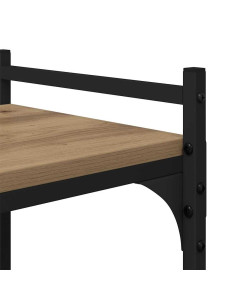 Libreria rovere artigianale 76 x 32 x 192 cm Legno multistrato 2