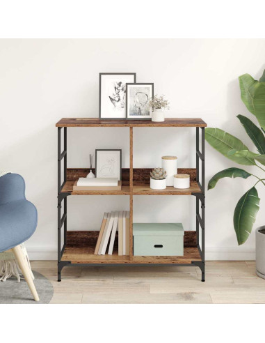 Libreria Legno vecchio 78.5 x 33 x 82 cm Legno multistrato