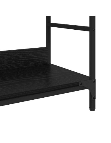 Libreria Rovere nero 78.5 x 33 x 82 cm Legno multistrato