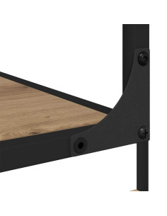 Libreria rovere artigianale 81 x 36 x 176 cm Legno multistrato 2