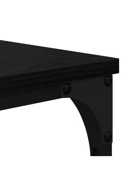 Libreria Rovere nero 81 x 36 x 176 cm Legno multistrato