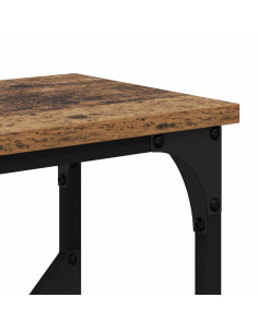 Tavolo consolle Legno vecchio 102 x 22.5 x 75 cm 2