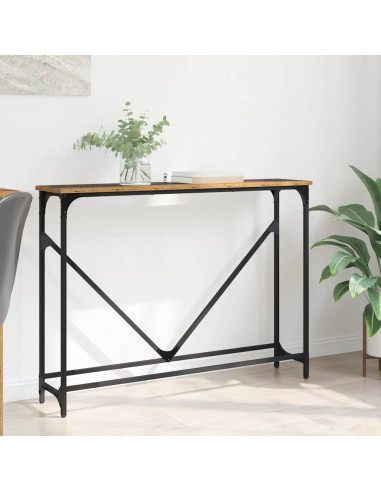 Tavolo consolle Legno vecchio 102 x 22.5 x 75 cm