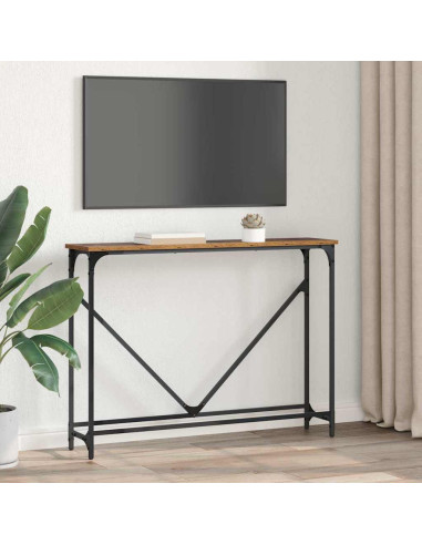 Tavolo consolle Legno vecchio 102 x 22.5 x 75 cm