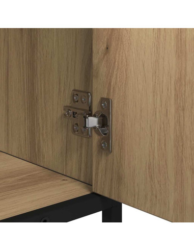 Armadio per Lavabo da Bagno rovere artigianale 65 x 33 x 60 cm