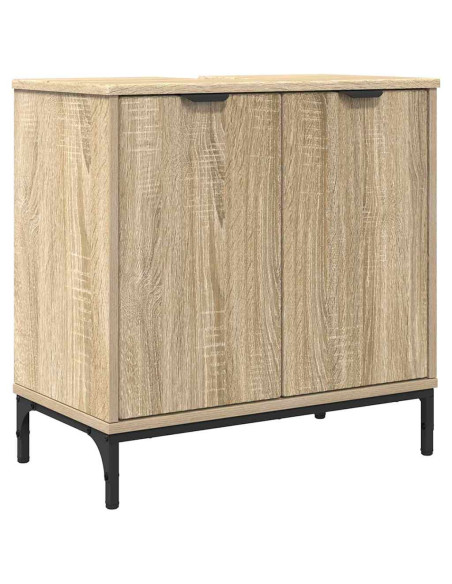 Set di mobili per il bagno con cassetto con porta Rovere Sonoma