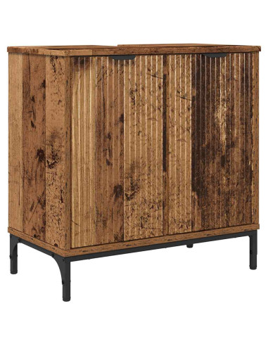 Set di mobili per il bagno con cassetto con porta Legno vecchio