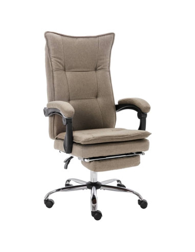 Sedia da Ufficio Grigio Talpa in Tessuto