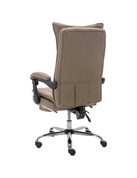 Sedia da Ufficio Grigio Talpa in Tessuto