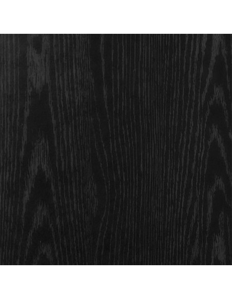 Mobile Sotto Lavello Rovere Nero 80x46x81,5 cm Legno Ingegnerizzato