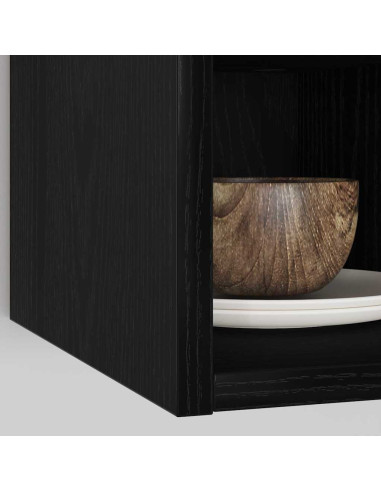 Armadio pensile Riga Rovere nero 20 x 29,5 x 60 cm