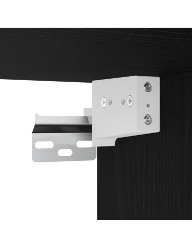 Armadio pensile Riga Rovere nero 30 x 29,5 x 60 cm