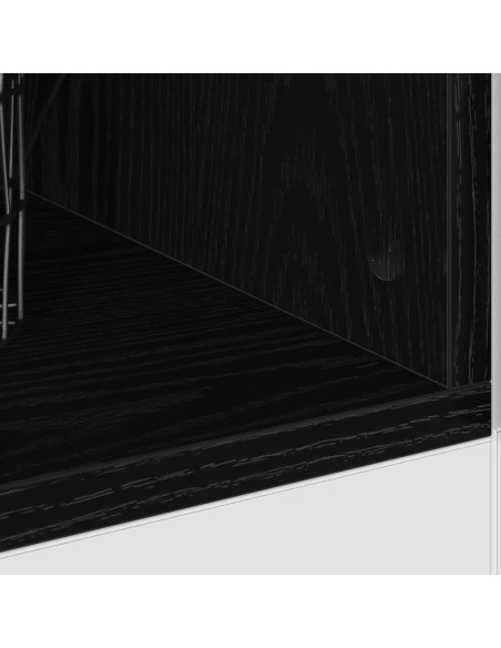 Base per Cucina Riga Rovere nero 40 x 44,5 x 81,5 cm