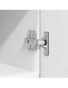 Armadio pensile con porta Riga 2 pcs Bianco 30 x 31 x 40 cm 2