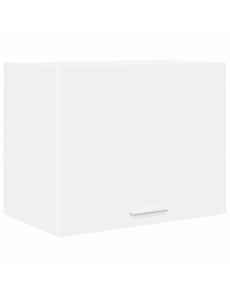 Armadio pensile con porta Riga 2 pcs Bianco 50 x 31 x 40 cm