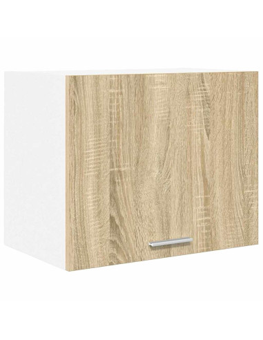 Armadio pensile con porta Riga 2 pcs Quercia Sonoma e Bianca