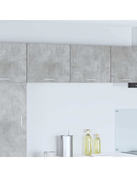 Armadio pensile Riga Grigio Cemento e Bianco 50 x 31 x 40 cm