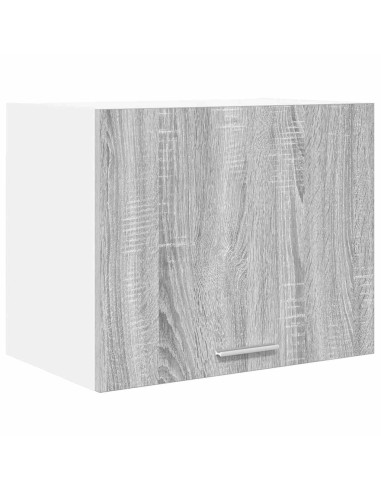 Armadio pensile con porta Riga 2 pcs Grigio Sonoma e Bianco