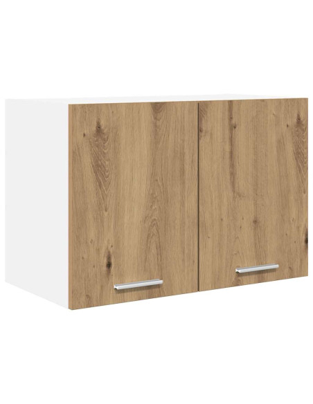 Armadio pensile con porta Riga 2 pcs Rovere Artigiano e Bianco