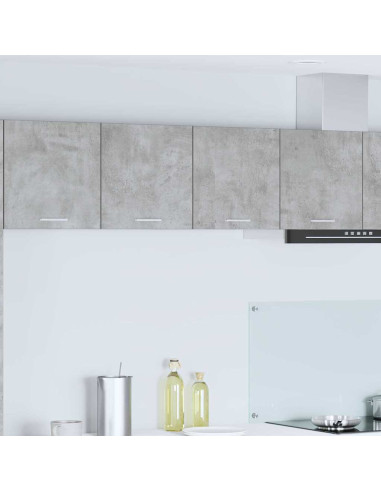 Armadio pensile con porta Riga Grigio cemento 80 x 31 x 40 cm