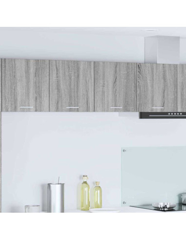 Armadio pensile con porta Riga Grigio Sonoma 80 x 31 x 40 cm