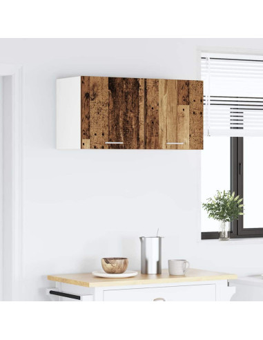 Armadio pensile con porta Riga Legno vecchio 80 x 31 x 40 cm